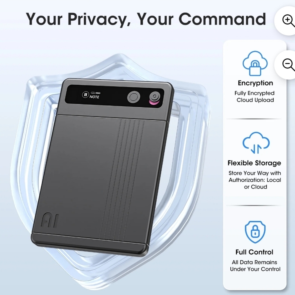 AI Voice Recorder Note Device - Picture 5 of 9